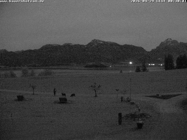 Archiv Foto Webcam Salenberghof, Rosshaupten