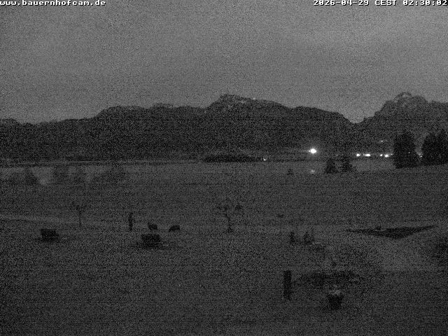 Archiv Foto Webcam Salenberghof, Rosshaupten