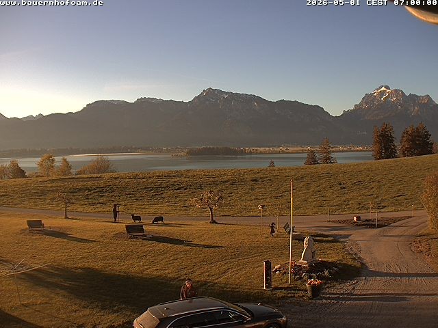 Archiv Foto Webcam Salenberghof, Rosshaupten