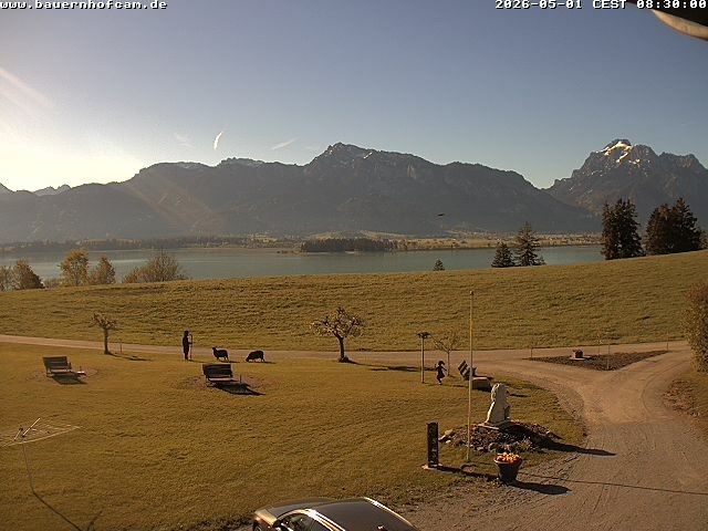 Archiv Foto Webcam Salenberghof, Rosshaupten