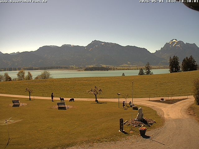 Archiv Foto Webcam Salenberghof, Rosshaupten