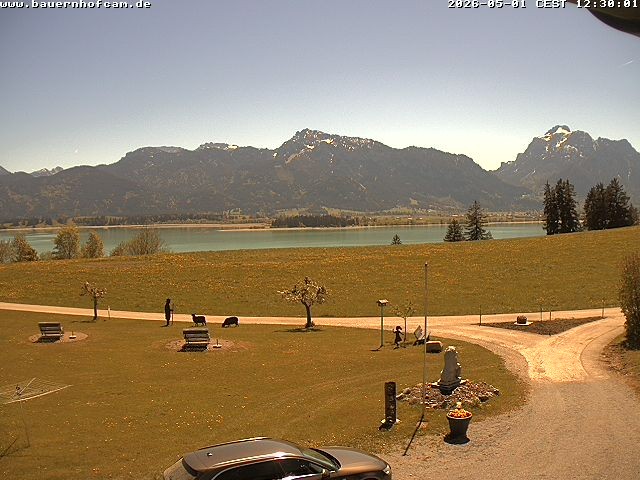 Archiv Foto Webcam Salenberghof, Rosshaupten