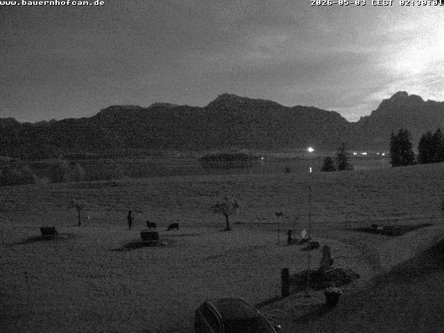 Archived image Webcam Rosshaupten: Salenberghof