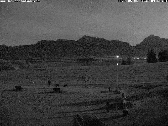 Archiv Foto Webcam Salenberghof, Rosshaupten