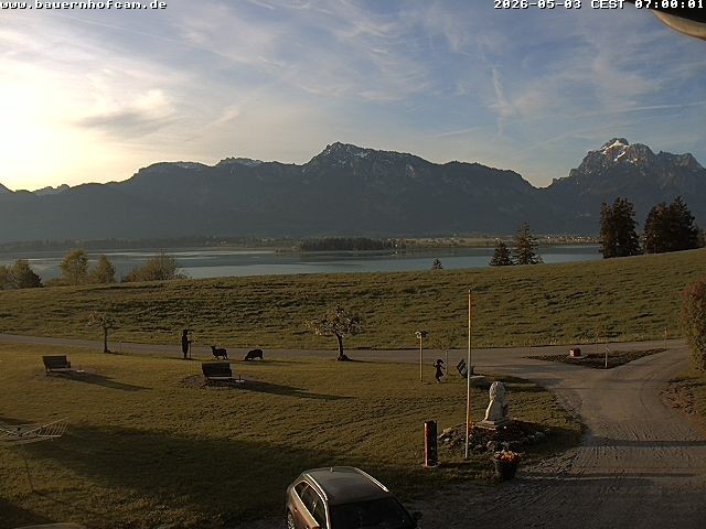 Archiv Foto Webcam Salenberghof, Rosshaupten