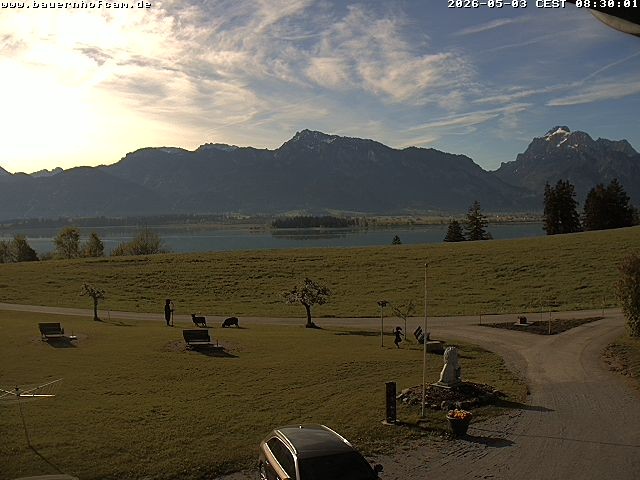 Archiv Foto Webcam Salenberghof, Rosshaupten