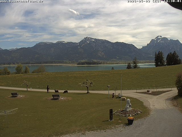 Archiv Foto Webcam Salenberghof, Rosshaupten