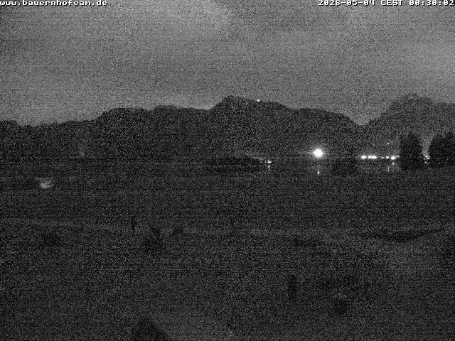 Archived image Webcam Rosshaupten: Salenberghof