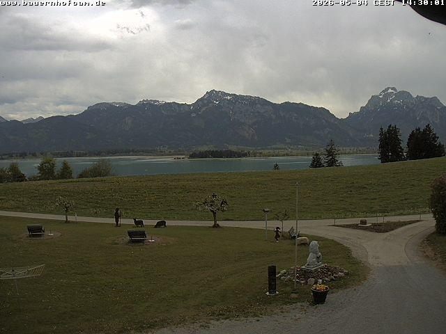 Archived image Webcam Rosshaupten: Salenberghof