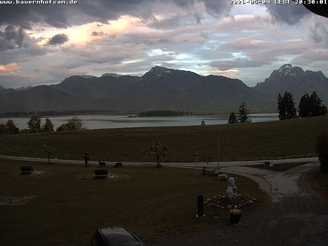 Archived image Webcam Rosshaupten: Salenberghof