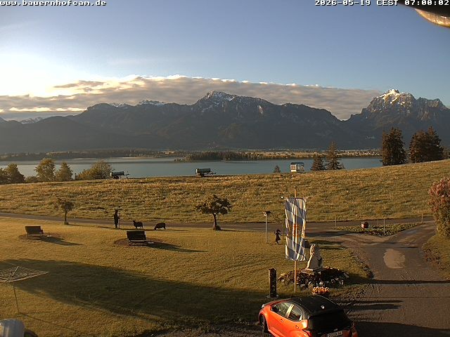 Archiv Foto Webcam Salenberghof, Rosshaupten