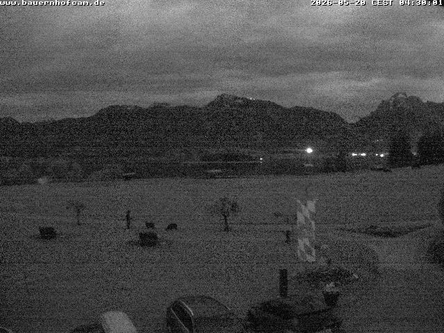 Archiv Foto Webcam Salenberghof, Rosshaupten