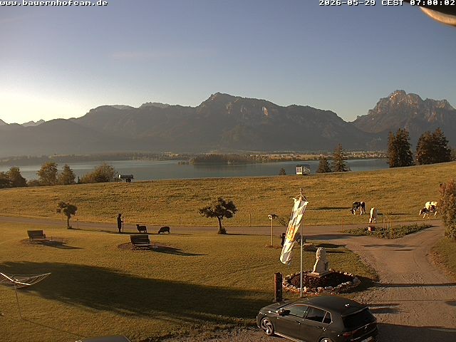 Archiv Foto Webcam Salenberghof, Rosshaupten