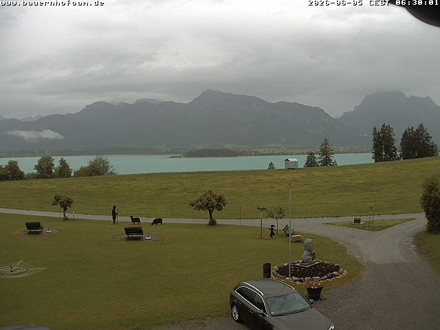 Archived image Webcam Rosshaupten: Salenberghof