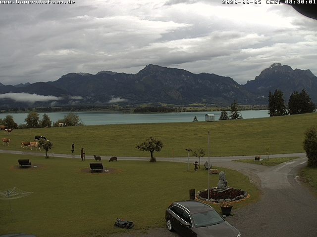 Archived image Webcam Rosshaupten: Salenberghof