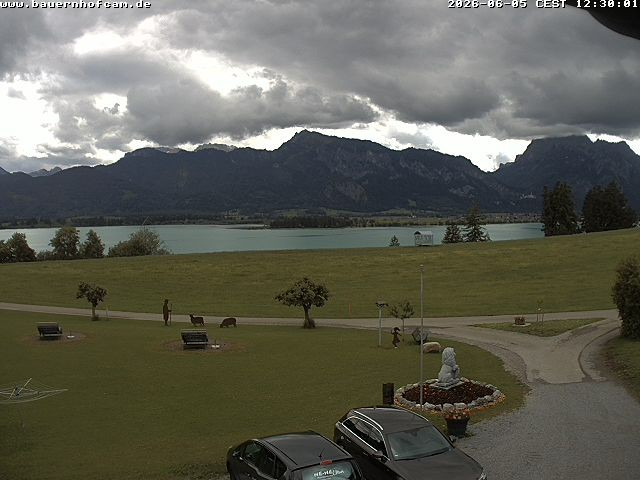 Archived image Webcam Rosshaupten: Salenberghof