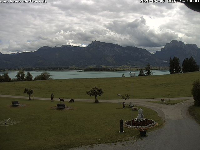 Archived image Webcam Rosshaupten: Salenberghof