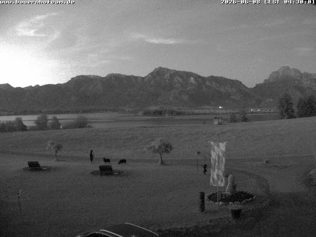 Archiv Foto Webcam Salenberghof, Rosshaupten