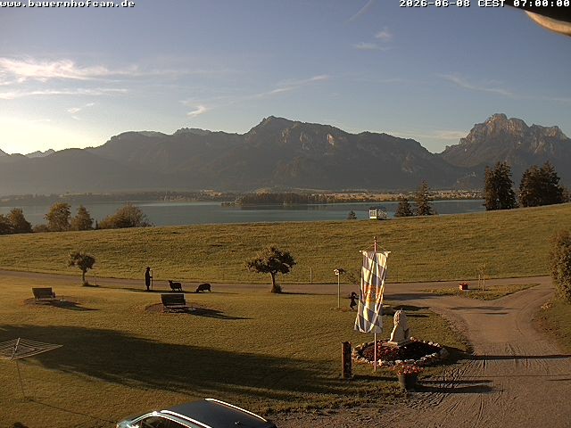 Archiv Foto Webcam Salenberghof, Rosshaupten