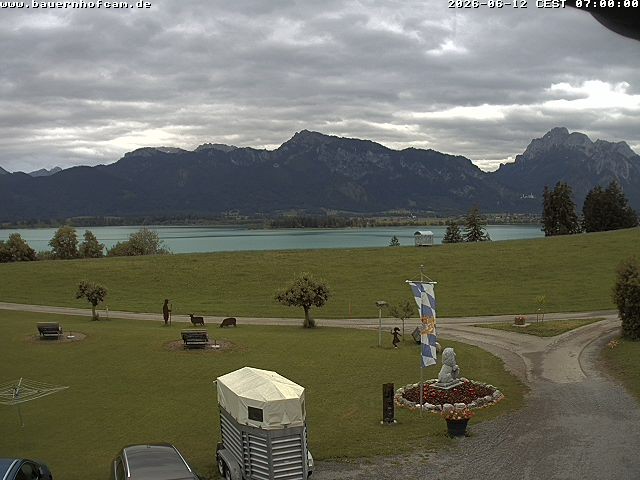 Archived image Webcam Rosshaupten: Salenberghof