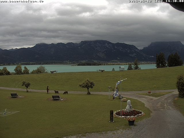Archived image Webcam Rosshaupten: Salenberghof