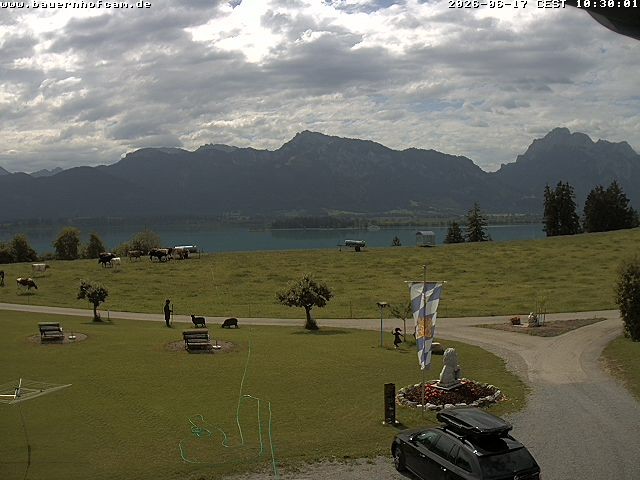 Archiv Foto Webcam Salenberghof, Rosshaupten