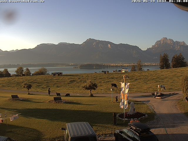 Archiv Foto Webcam Salenberghof, Rosshaupten
