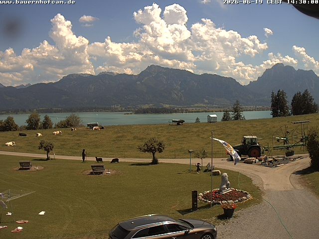 Archiv Foto Webcam Salenberghof, Rosshaupten