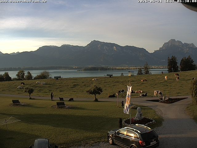 Archived image Webcam Rosshaupten: Salenberghof