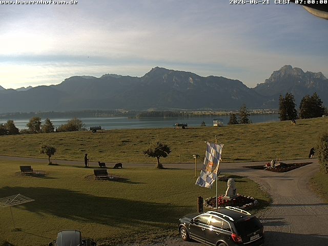 Archived image Webcam Rosshaupten: Salenberghof