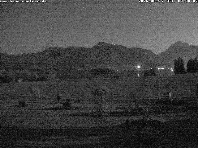 Archiv Foto Webcam Salenberghof, Rosshaupten