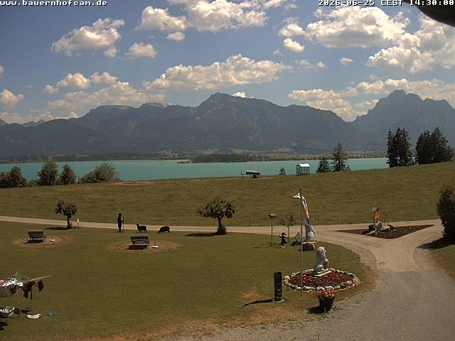 Archiv Foto Webcam Salenberghof, Rosshaupten