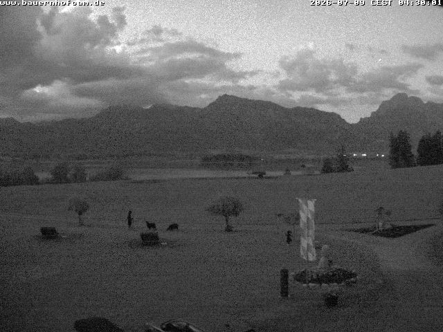 Archiv Foto Webcam Salenberghof, Rosshaupten