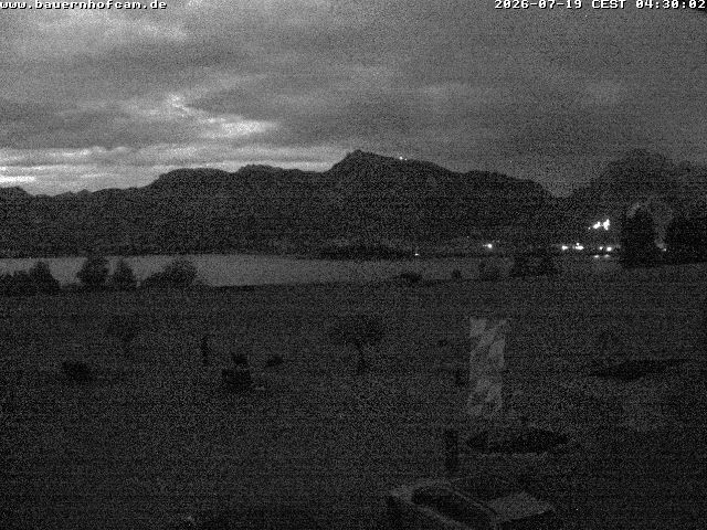 Archived image Webcam Rosshaupten: Salenberghof
