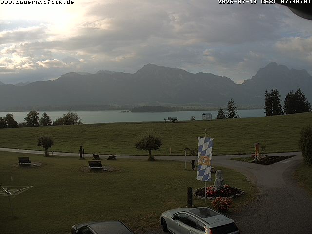 Archived image Webcam Rosshaupten: Salenberghof