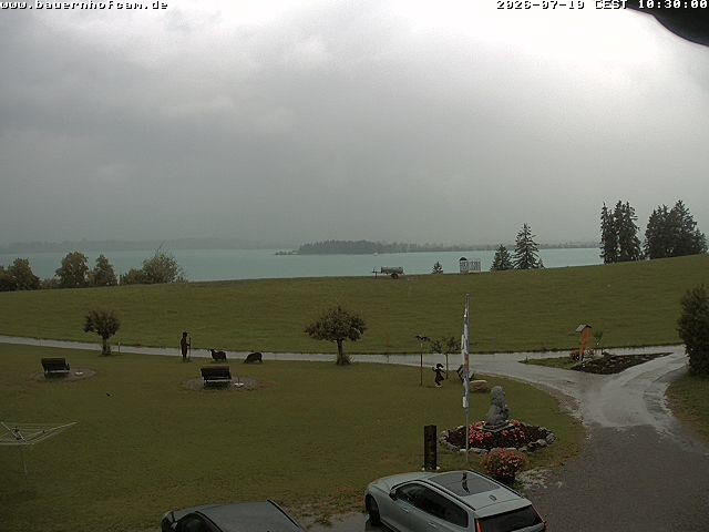 Archived image Webcam Rosshaupten: Salenberghof