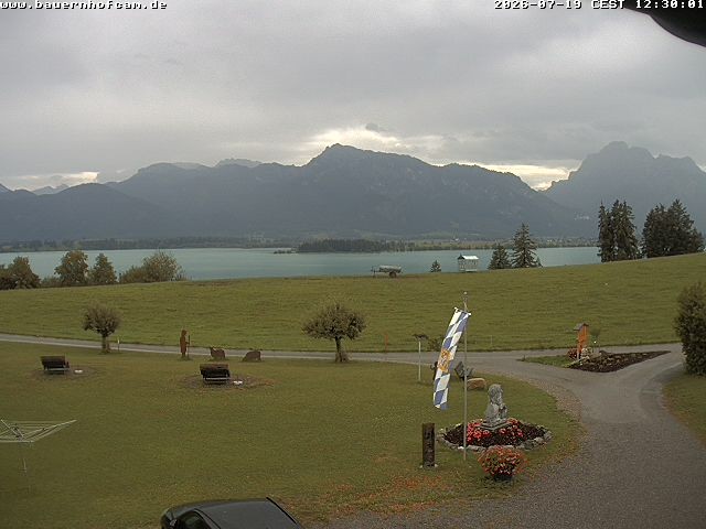 Archived image Webcam Rosshaupten: Salenberghof