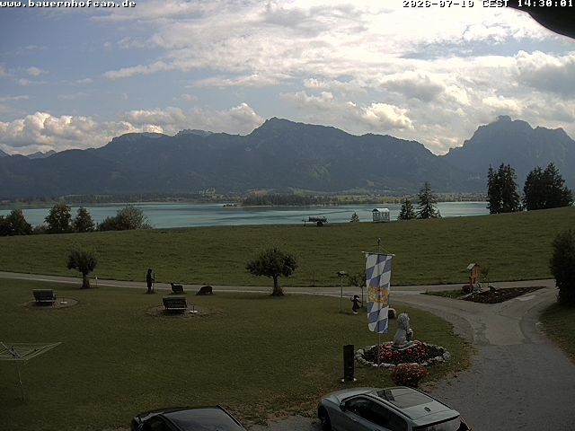Archived image Webcam Rosshaupten: Salenberghof