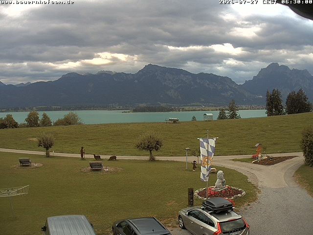 Archived image Webcam Rosshaupten: Salenberghof