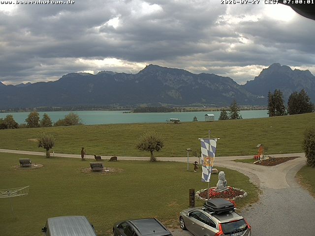 Archived image Webcam Rosshaupten: Salenberghof