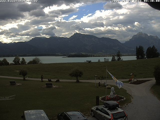 Archived image Webcam Rosshaupten: Salenberghof