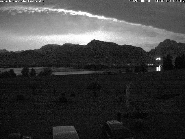Archiv Foto Webcam Salenberghof, Rosshaupten