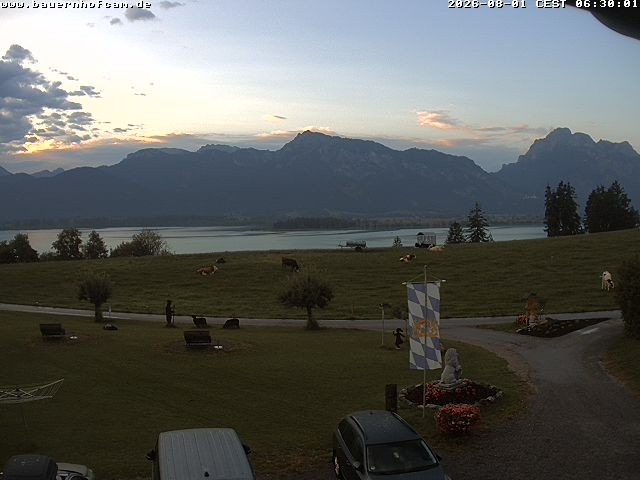 Archiv Foto Webcam Salenberghof, Rosshaupten