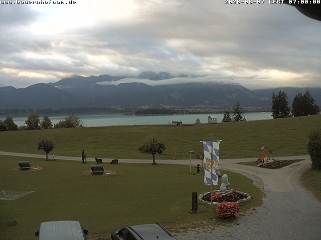 Archived image Webcam Rosshaupten: Salenberghof