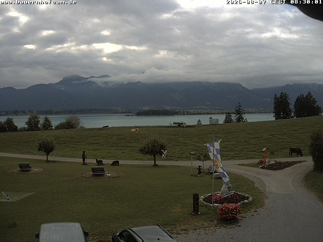 Archived image Webcam Rosshaupten: Salenberghof