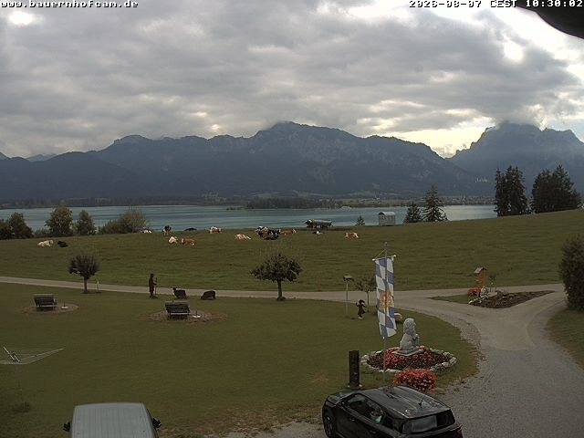 Archived image Webcam Rosshaupten: Salenberghof