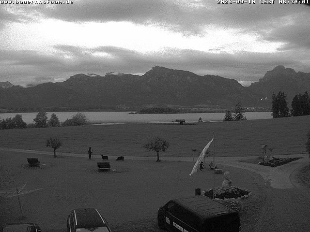 Archived image Webcam Rosshaupten: Salenberghof