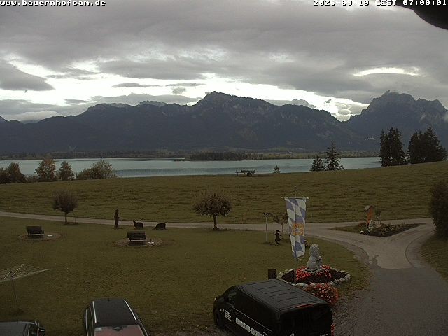Archived image Webcam Rosshaupten: Salenberghof