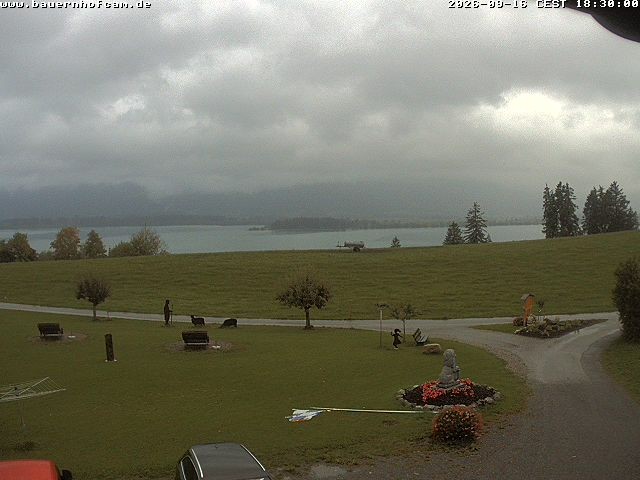 Archiv Foto Webcam Salenberghof, Rosshaupten