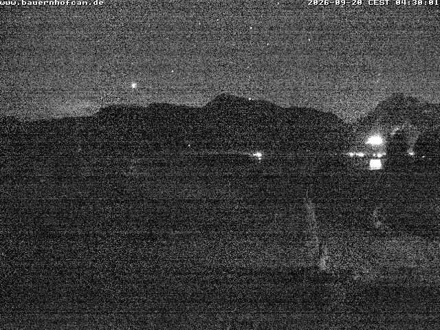 Archived image Webcam Rosshaupten: Salenberghof